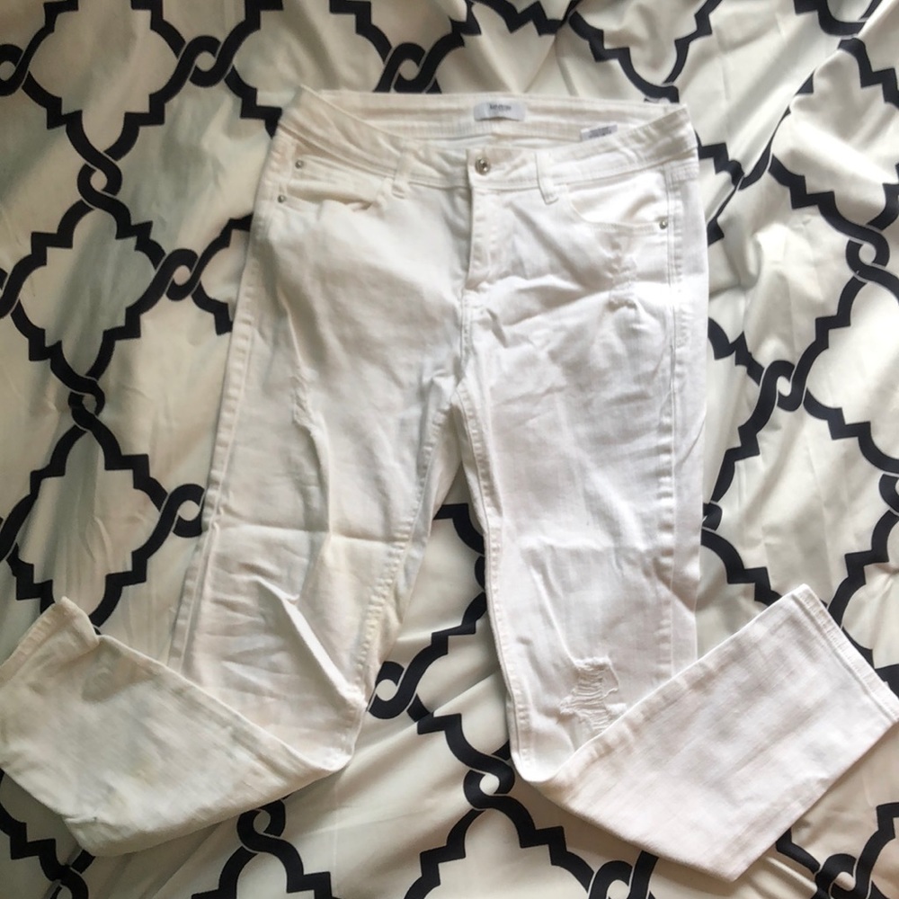 White jeans